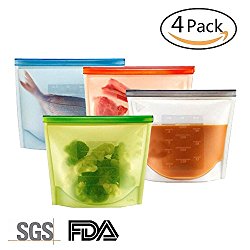 Reusable Silicone Sandwich Bags